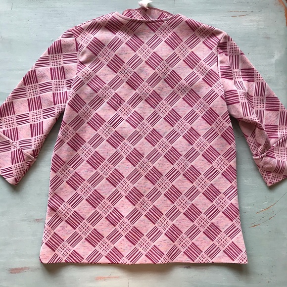 Vintage 1970s patterned tunic top - Picture 5 of 8